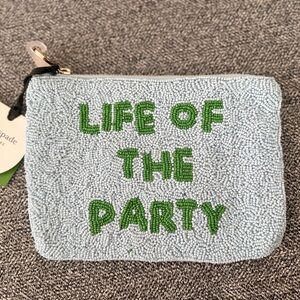 NEW! Kate Spade x Target Life Of The Party Beaded Pouch BUNDLE FOR MORE SAVINGS